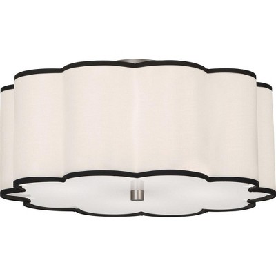 Robert Abbey Lighting Axis - Light Flush Mount in  Blackened Antique Nickel