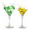 LEMONSODA Slanted Martini Glasses Set of 4 - 6oz - image 3 of 4