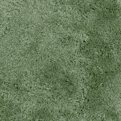 Deep Fern Ultra Plush Washable Nylon Bath Rug Set