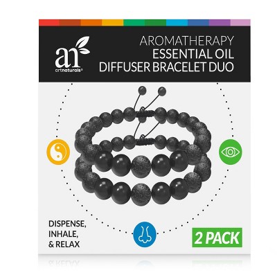 artnaturals Wearable Bracelet Essential Oil Diffuser - 2ct