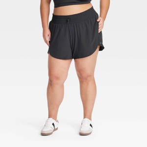 Women's Flex Woven High-Rise Shorts 3" - All In Motion™ - 1 of 3