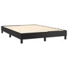 Bed Frame Black Faux leather, plywood, engineered wood Double - 4 of 4