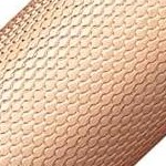 sandblasted rose gold