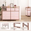 Acekool 9-Drawer Storage Dresser with Charging Station – TV Stand & Organizer for Bedroom or Living Room - 4 of 4