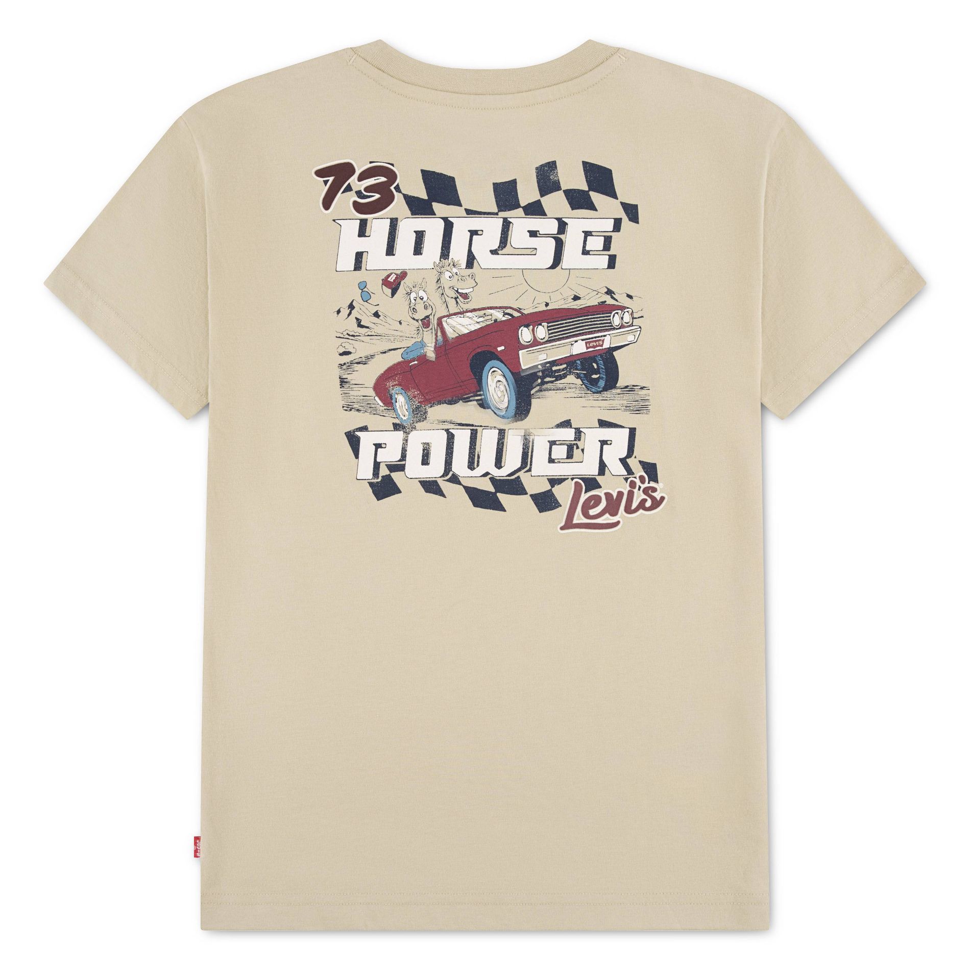 Levi's® Boys' Horse Power Graphic T-Shirt - Tan S