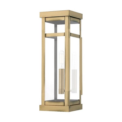 Livex Lighting Hopewell 1 - Light Wall Light in  Antique Brass