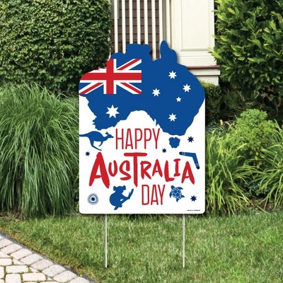 Big Dot of Happiness Australia Day - Party Decorations - G'Day Mate Aussie Party Welcome Yard Sign