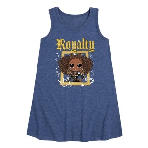 - LOL Surprise! - Royal Bee Graphic Sleeveless Aline Dress - 1 of 4