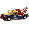 1969 Chevrolet C-30 Dually Wrecker Tow Truck "Chevrolet Super Service" Yellow and Blue 1/18 Diecast Car Model by Greenlight - 2 of 3