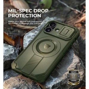 Dexnor for iPhone 16 Case with Slide Camera Cover - 1 of 3