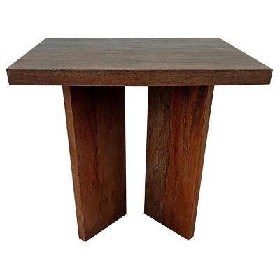 Coaster Home Furnishings Andando Rectangular Solid Wood End Table Mango Brown