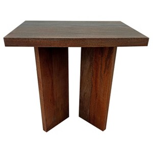 Coaster Home Furnishings Andando Rectangular Solid Wood End Table Mango Brown - 1 of 1