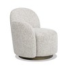 Jennifer Taylor Home Duo 31.5" LAF One-Arm Swivel Accent Chair - 2 of 4