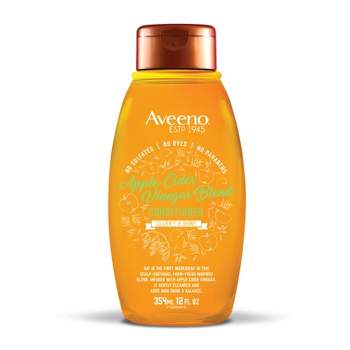 Aveeno Apple Cider Vinegar Blend Conditioner for Balance and High Shine - Paraben Free - 12 fl oz