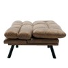 Vynxaria Modern Upholstered Loveseat Sofa - Stylish Comfort for Small Spaces - 2 of 4