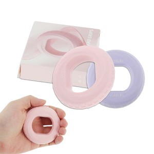 Unique Bargains Adjustable Hand Grip Strengthener Silicone for Men Adult 2 Pcs - 1 of 4