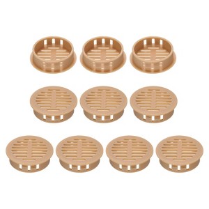 Unique Bargains Durable Impact-Resistant Scratch-Resistant Moisture-Resistant Air Vent Covers 10 Pcs - 1 of 4