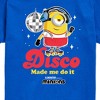 Boys' - Despicable Me - Minion Disco Made Me Do It Short Sleeve Graphic T-Shirt - 2 of 4