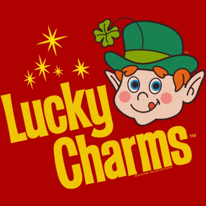 Junior's Women Lucky Charms Retro Logo T-Shirt, 2 of 5