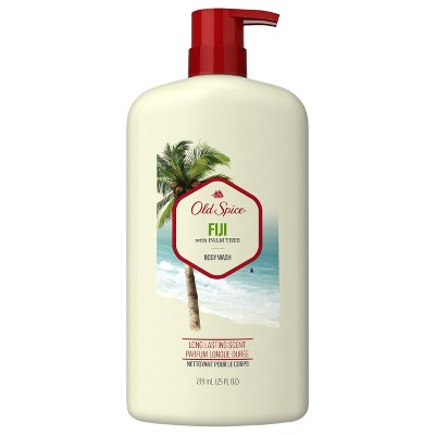Old Spice Men's Body Wash Fiji with Palm Tree Scent 25 oz