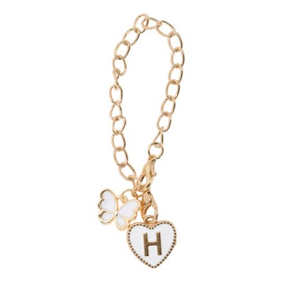Unique Bargains Butterfly Heart Cup Chain Charm Water Cup Pendant 1 Pc