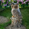 Northlight Perched Owl Outdoor Garden Statue - 17.75" - 2 of 4