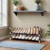 Slim 2-Tier Shoe Rack - Space-Saving Shoe Storage Solution for 8-10 Pairs - 2 of 4