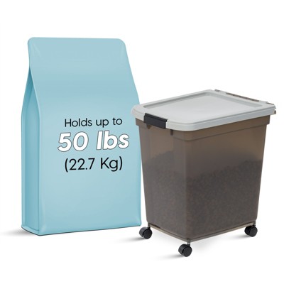 IRIS Airtight Pet Food Storage Containers