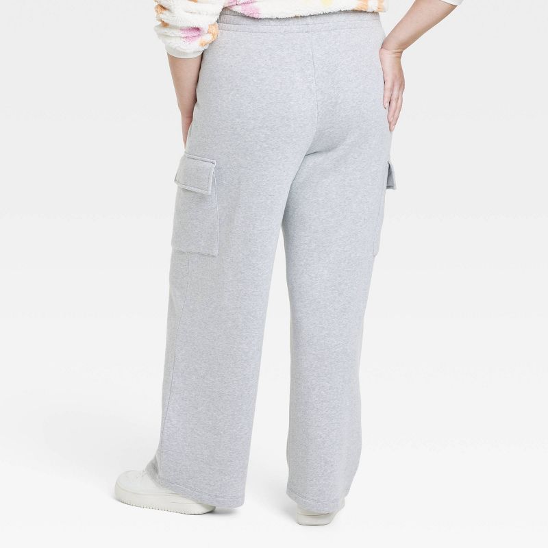 Women's Cargo Graphic Pants - Gray, 2 of 4