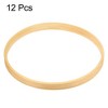 Unique Bargains Bamboo Handmade DIY Craft Wedding Dream Catcher Floral Hoops 12 Pcs - 3 of 3