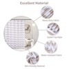 Shower Curtain, Chevron Striped Fabric Shower Curtain for Bathroom Geometric Washable - 3 of 4