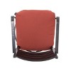 2pk Outdoor Cast Aluminum Swivel Bar Stool with Cushion Red - Crestlive Products: Patio Dining & Bistro Chairs - 4 of 4