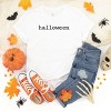 Halloween Typewriter - Youth Short Sleeve Graphic T-Shirt and Toddler Short Sleeve Graphic T-Shirt - 2 of 4