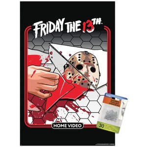 Trends International Friday the 13th: Seasons of Scare - Home Video Unframed Wall Poster Prints - 1 of 4