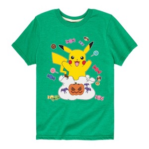 Boys' - Pokémon - Gotta Eat Em All Short Sleeve Graphic T-Shirt - 1 of 4