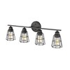 Millennium Lighting 4 - Light Vanity in  Matte Black - 4 of 4