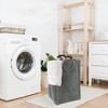 Evideco French Home Goods Corduroy Laundry Basket 55L - 2 of 4