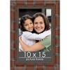 PosterPalooza | 10x15 Wide Bamboo Picture Frame, UV Acrylic, 4 Finishes - Brown, Black, Silver, and Natural - 2 of 4