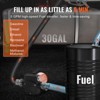 VEVOR Fuel Transfer Pump, 12V DC 5.3 GPM 1/10 HP, Portable Electric Diesel Transfer Pump with Auto Shut-Off Fuel Nozzle, Orange - 4 of 4