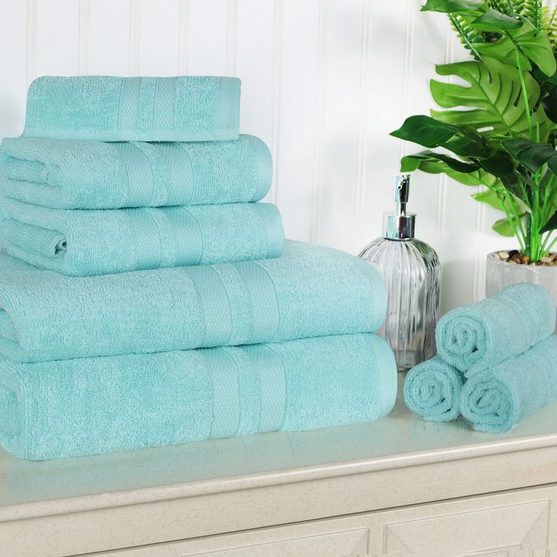 Ultra-Soft Cotton Solid Towel Sets by Blue Nile Mills, 2 of 7