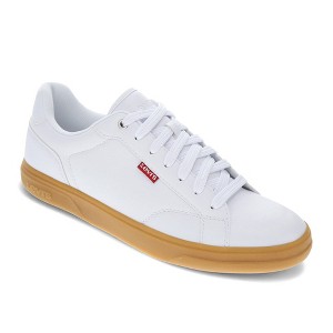 Levi's Mens Carter Synthetic Leather Casual Lace Up Sneaker Shoe - 1 of 4