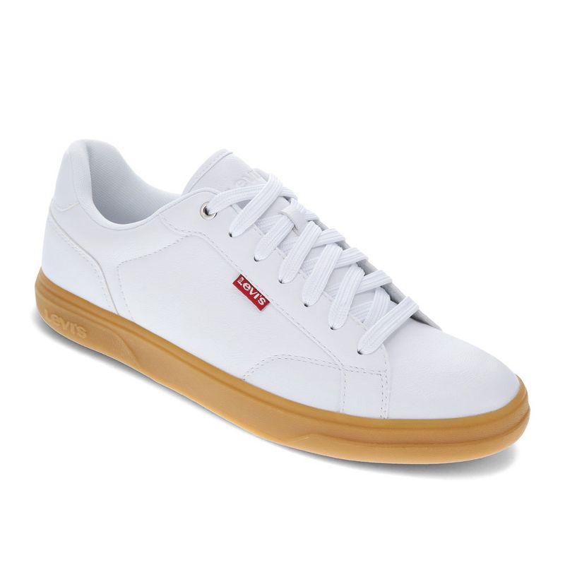 Levi's Mens Carter Synthetic Leather Casual Lace Up Sneaker Shoe, 1 of 7