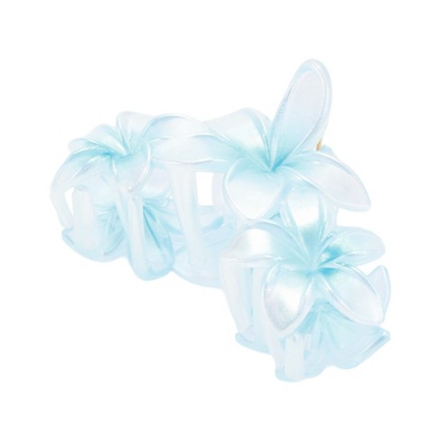 Unique Bargains Women's Classic Flowered Hair Clips 3.54"x2.17"x2.09" 1 Pc - image 1 of 3