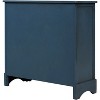 Chery Life Rustic Storage Cabinet with Two Drawers and Four Classic Rattan Basket for Dining Room, Living Room - 4 of 4