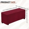 Unique Bargains Living Room Twill Stretch Protective Rectangle Silpcover - 2 of 4
