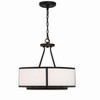 Crystorama Lighting Bryant 4 - Light Chandelier in  Black Forged - 3 of 4