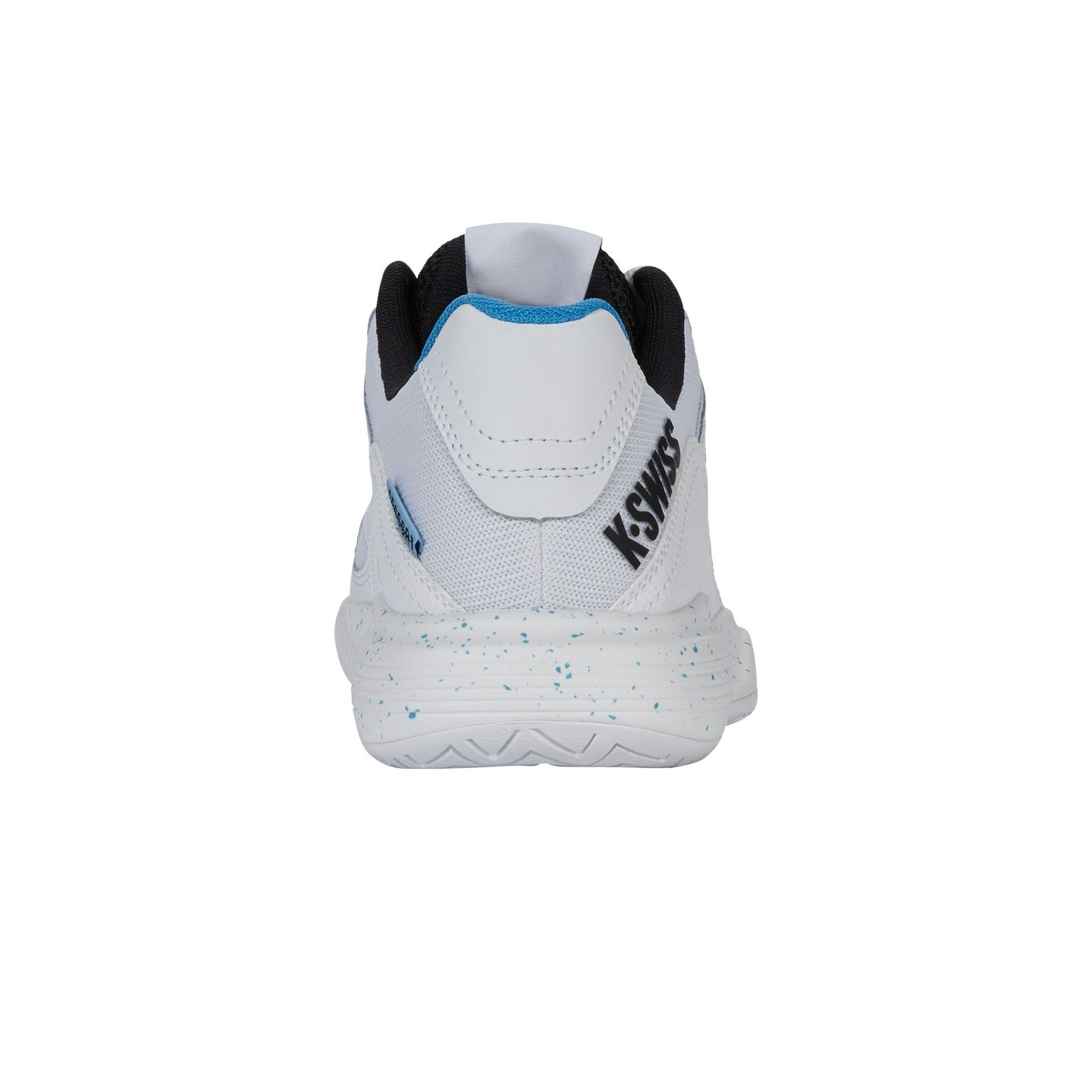 Мужские кроссовки K-Swiss Tura Team Pickleball Shoe (White/Brilliant Blue/Black), цвет: Белый — фото 4