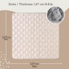 Hakuna Matte: Stylish Baby Play Mat: Animal - Blue-Grey-White - 72x72" - 2 of 4