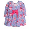 Rufflebutts Toddler Girls Long Sleeve Twirl Dress - 2 of 2