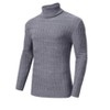 Mens Turtleneck Sweaters Long Sleeve Slim Fit Ribbed Knit Thermal Pullover Sweater - 2 of 4